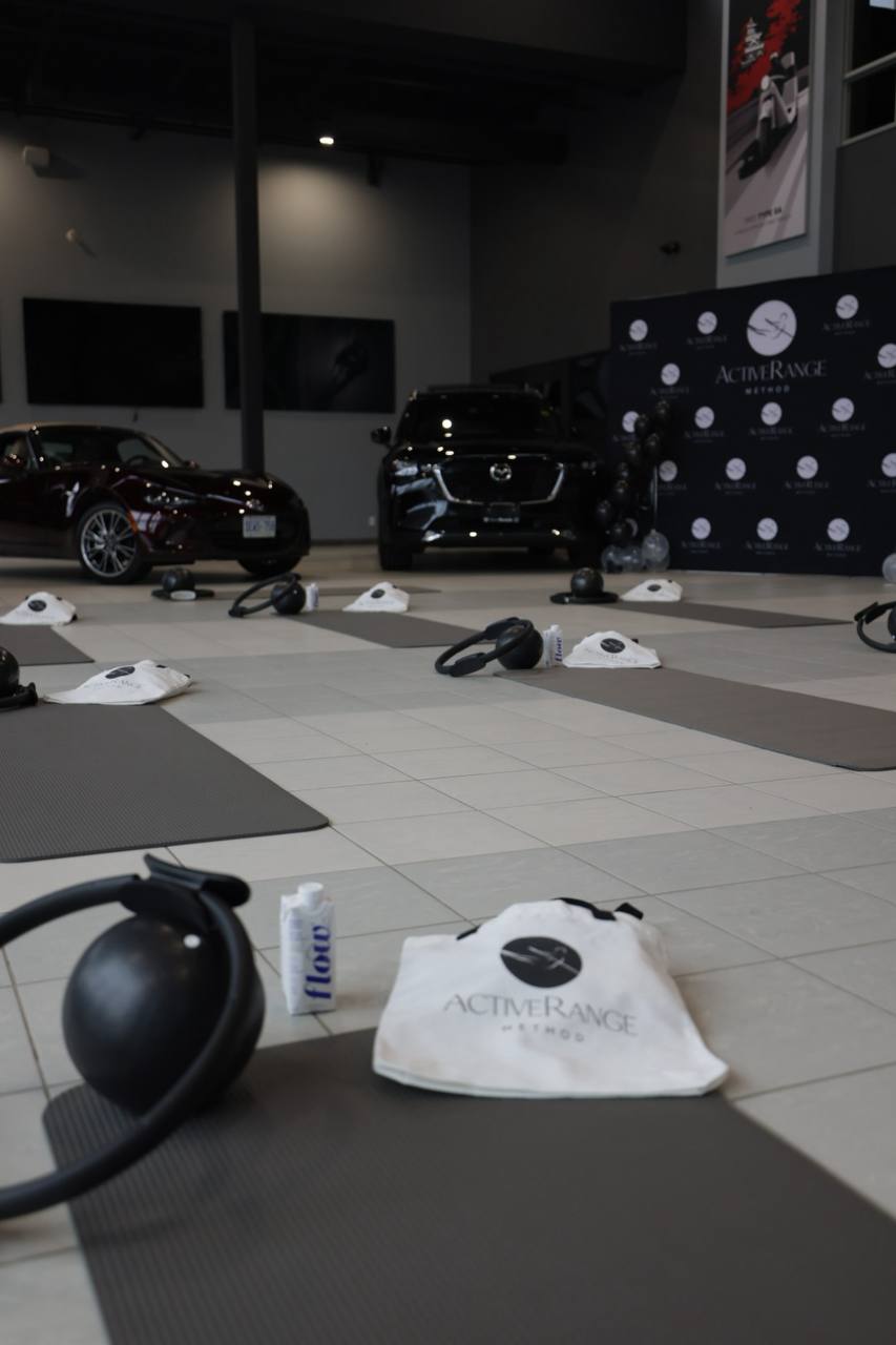 Mat Pilates at Mazda Newmarket