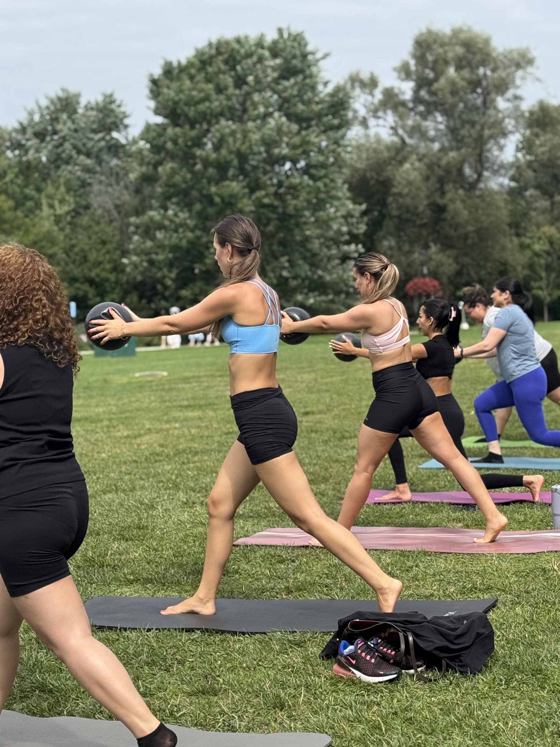 Mat Pilates in the Park